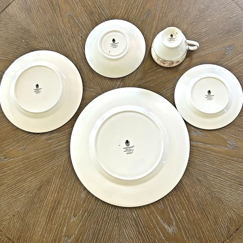 Wedgwood dishes are